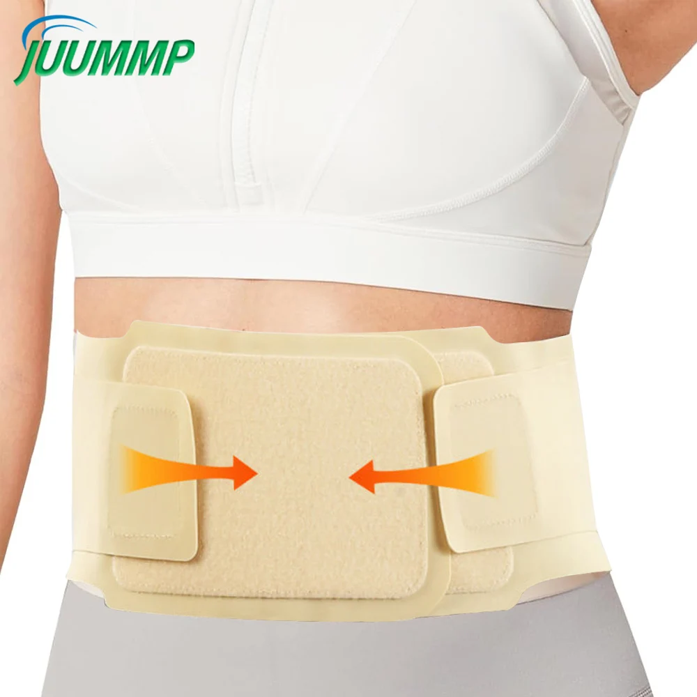 허리 통증 완화를 위한 1PCS 등받이 지지대, 남녀공용 초박형 요추 지지대, ..