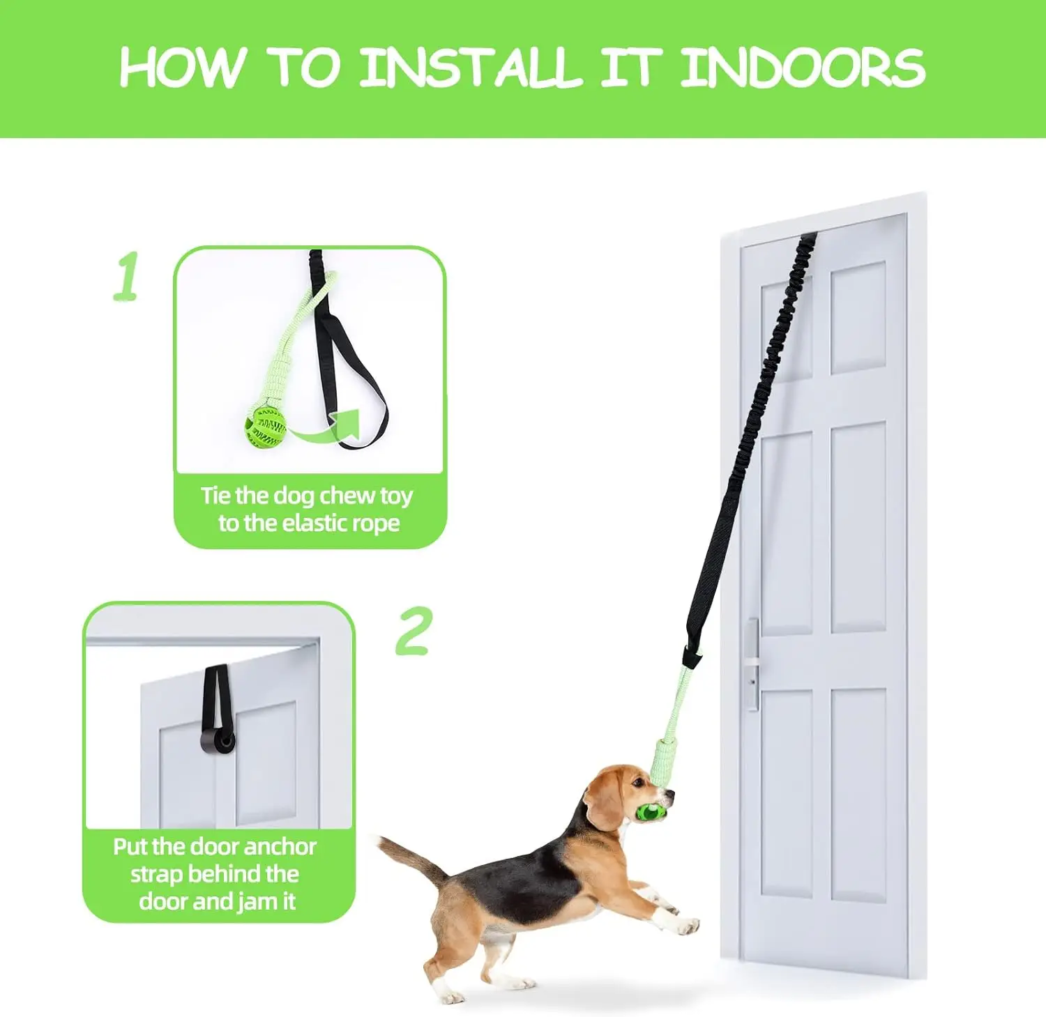 Spring Pole Dog Rope Toys: The Ultimate Indoor Tether Solution for Active  Dogs?