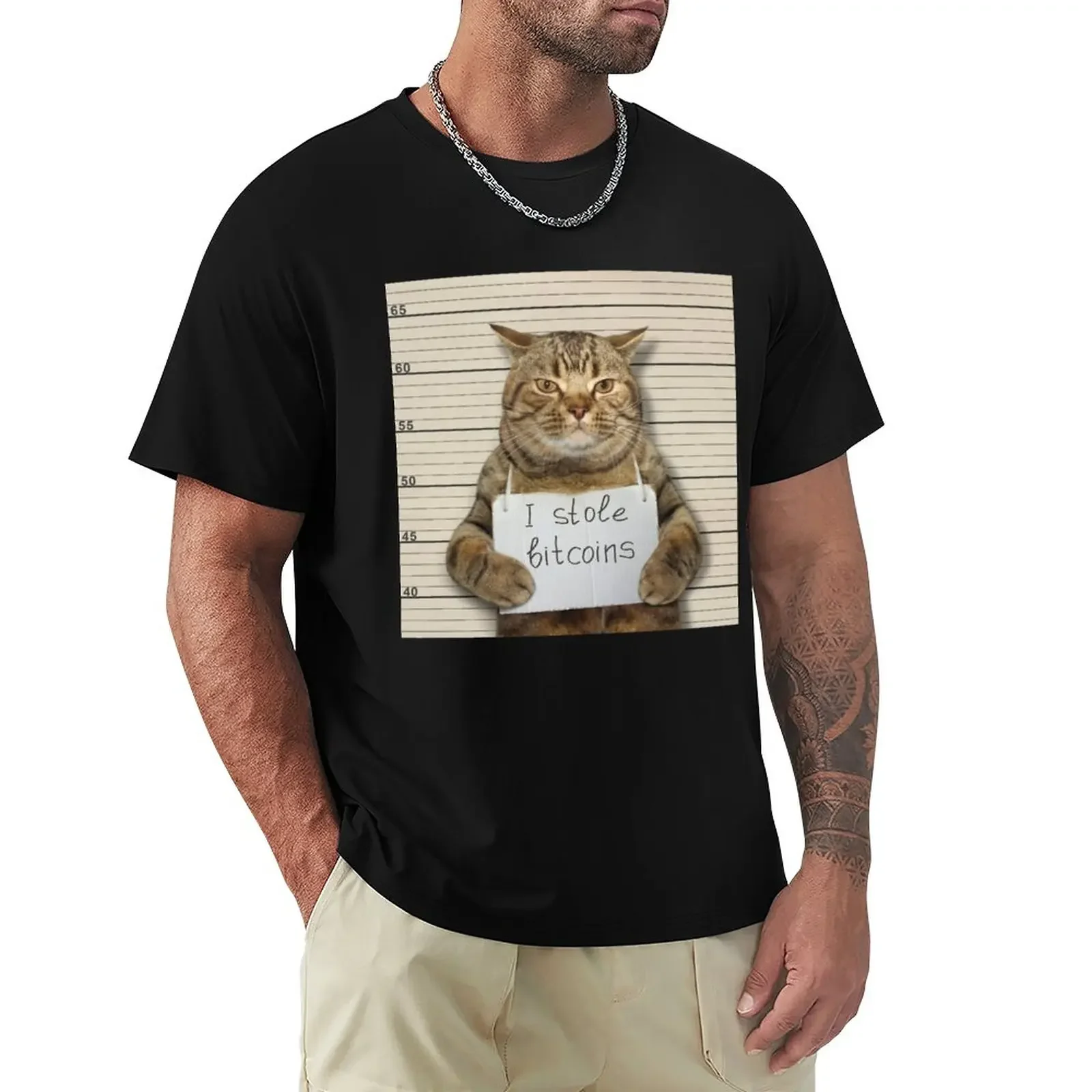 

I stole bitcoin T-Shirt animal prinfor boys sublime men clothings
