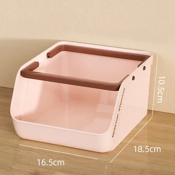 Slant Mouth Storage Box Basket