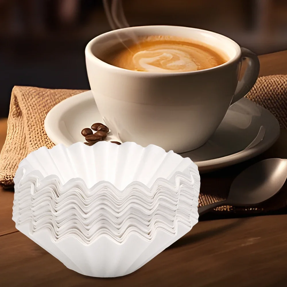 Filtres à Expresso En Cône 300 Pièces - Papier Filtre Jetable Pour Café, Filtration Fine (5,6 Cm)