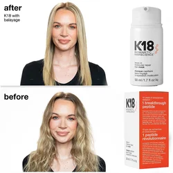 K18 Repair Hair Mask Damage Leave-In Molecular Restore Soft hair Deep Repair Keratin & Scalp Treatment Hair Care Condition
