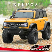 RC Crawler 1/10 Rc Car 4WD RTR HB R1001 with LED 2.4G Electric Remote Control Rock Buggy Off-road Vehicle Rc Cars for Adults 1
