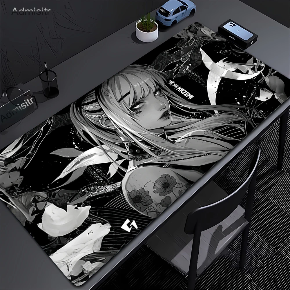XXL Mouse Pad YUki Aim Gaming Speed Mouse Mat Game Premium Anime Girl Mousepad Professional E-Sports Gamer Desk Mat Keyboard Mat — view 4