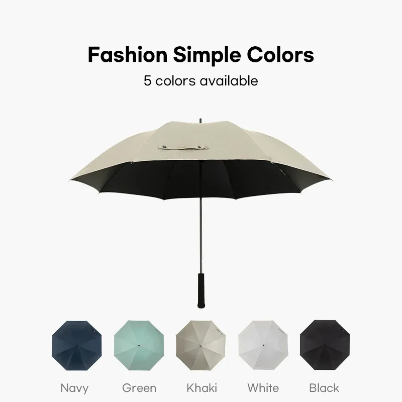 Parachase 250g Ultralight Big Long Umbrella Men UV Protection Carbon Fiber Golf Sun Umbrella Travel Women Parasol 8K Windproof