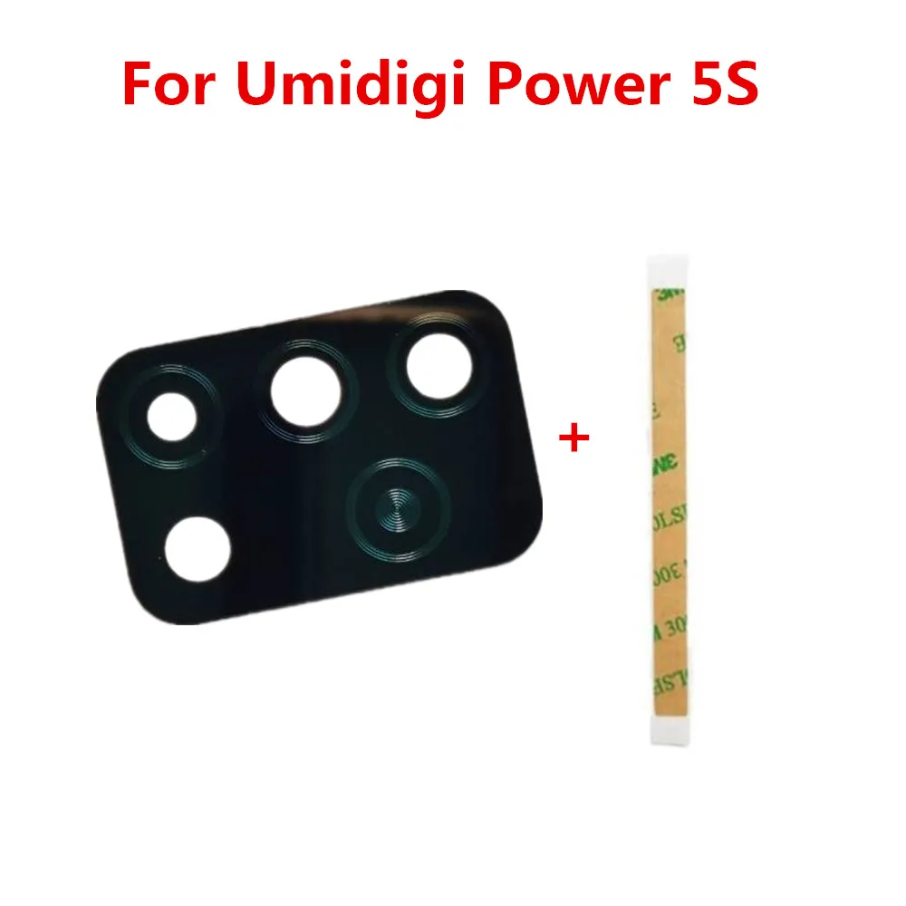 

Original For UMI Umidigi Power 5S Cell Phone Back Rear Main Matrix AI Camera Lens Glass Cover Repair Part