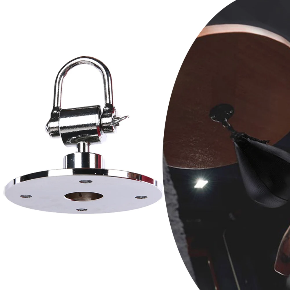 Hassle-free Setup Boxing Ball Base Hook Boxing Speed Bag Lightweight And Portable Stainless Steel 360 Degree Speed Bag Swivel