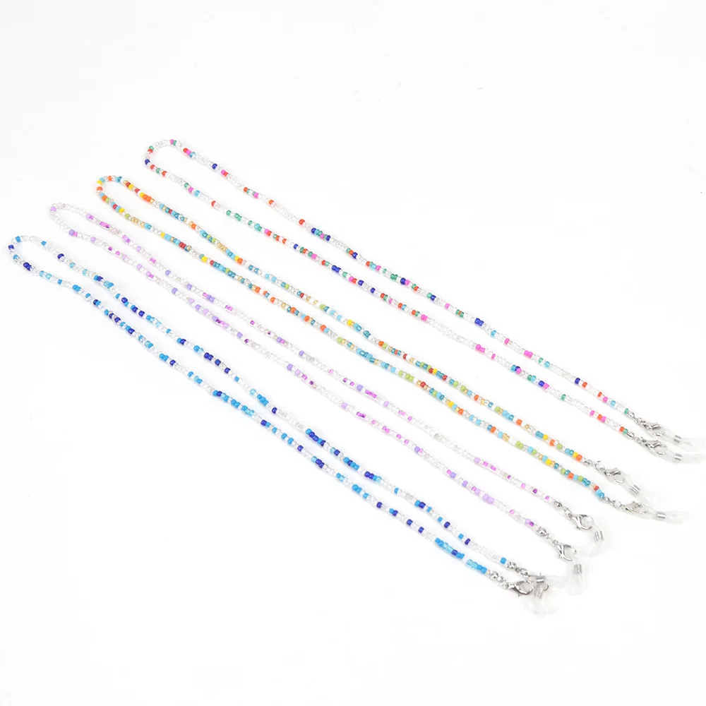 New Fashion Women Reading Glasses Chain Retro Beads Eyeglass Sunglasses Spectacle Cord Neck Strap String Mask Chain Eye Wear - 6
