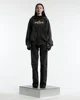 Y2K Harajuku Ninja zip up Hoodie Oversized Embroidered Washed Double Hat sweatshirt American style StreetWear Goth Men Women Top 4