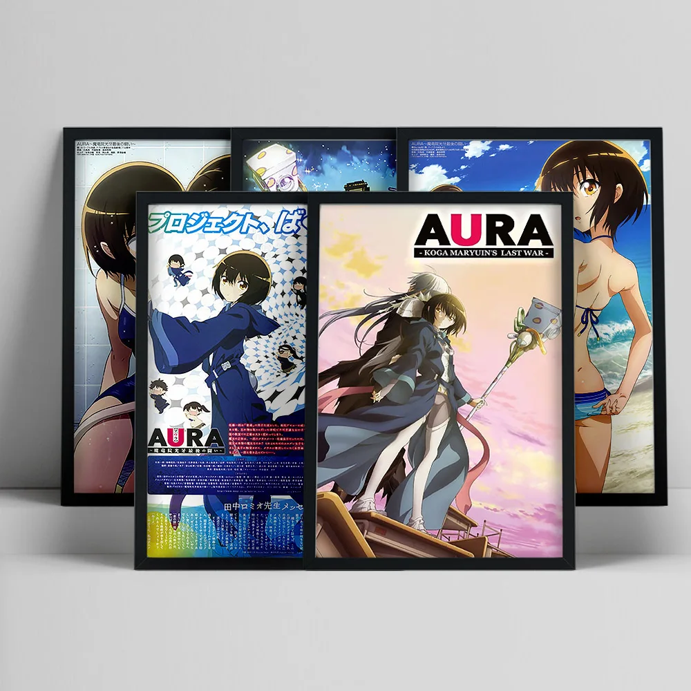 

Aura Koga Maryuin's Last War Japanese Manga Print Art Poster Anime Wall Picture Cartoon Canvas Painting Decor