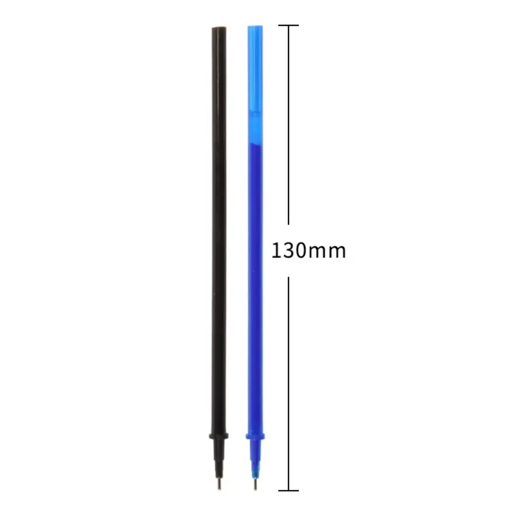 10 개/대 0.5mm 다채로운 잉크 젤 펜 리필 지울 수있는 쓰기 문구 중립 펜 리필 쓰기 도구 교체 리필