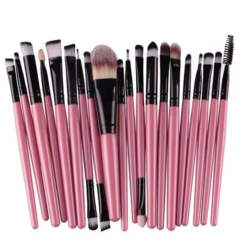 20Pcs Makeup Brush Set Beauty Makeup Concealer Brush Blush Loose Powder Brush Highlighter Foundation Eye Shadow Brush Tools 4