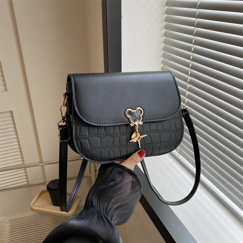 

Simple Fashion Single Women's Crossbody Bag New Fashion Trend Handbag Small Square Shoulder Bag Luxury Brand Shoulder Bag