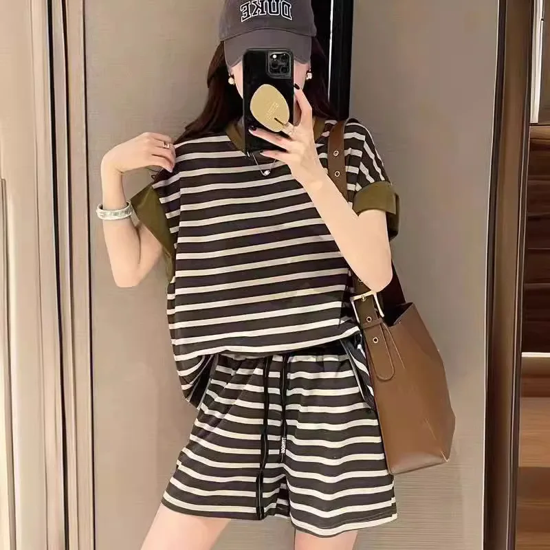여성반팔티셔츠세트