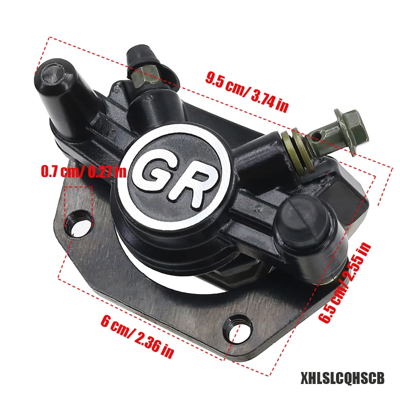 Pinza freno con pastiglia per triciclo scooter elettrico Citycoco X5 X7 X10 - immagine 2