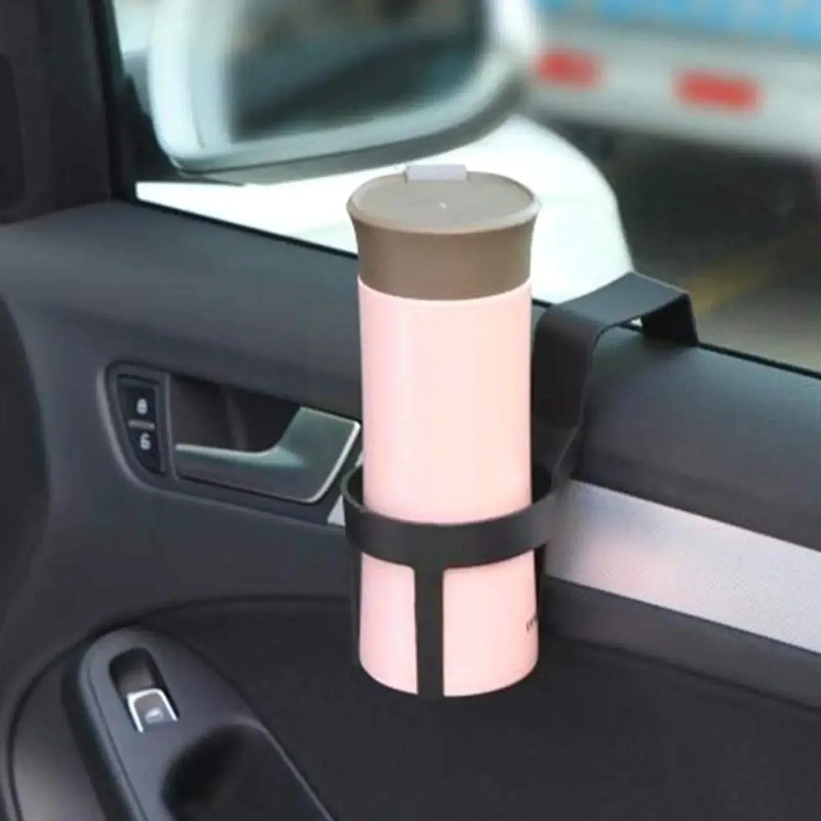 Portable ABS Plastic Car Cup Holder for Window Door