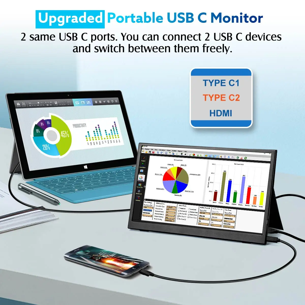 Miktver ޴ ̹ , PC, , , Xbox, PS4  Ʈ  ÷, USB-C  HDMI, 13.3 ġ IPS LCD ȭ, 2560x1440P, 2K