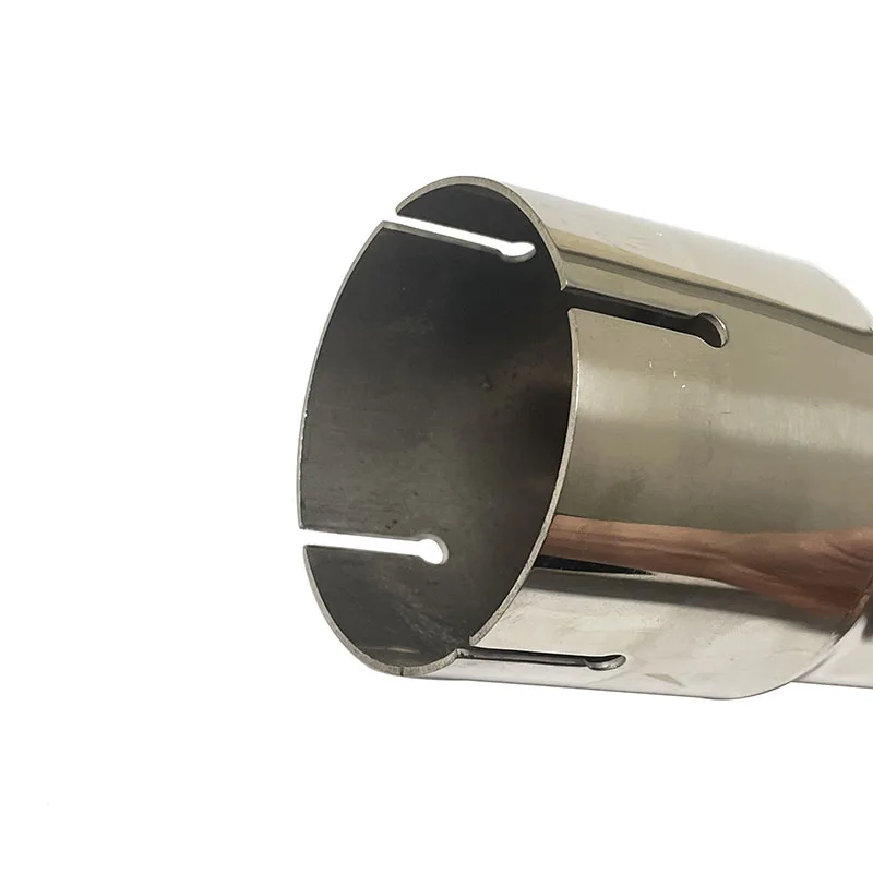 1 car parts Exhaust pipe 304 stainless steel pipe reducer size general muffler sleeve