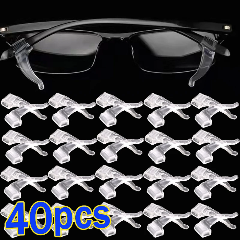 

Soft Silicone Anti-slip Ear Hook Glasses Leg Ear Sleeve Bracket Fastener Clear Eyeglasses Accessories Anti-fall Eyewear Holder
