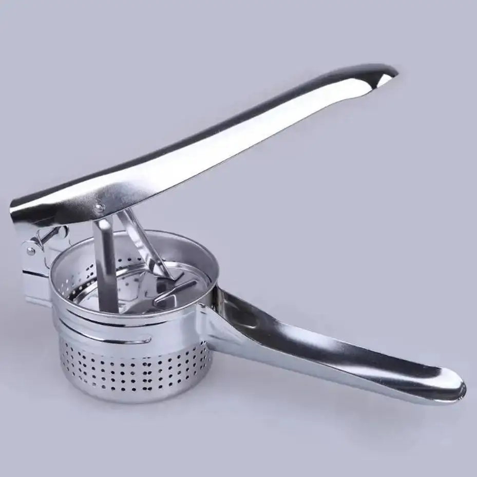 1 Pcs Stainless Steel Manual Juicer Vegetable Juicer Fruit Lemon Juicer Garlic Puree Potato Press Juicer