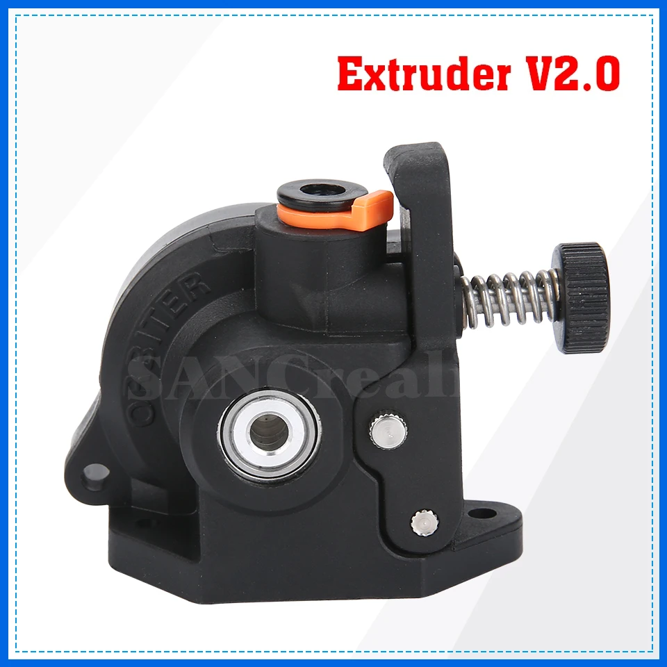 V2.0 Extruder V2 high quality MOTOR Double Gear Direct Drive Compatible ender3 CR10 PLA PEI TPU ABS filament