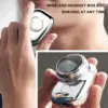 Portable USB Electric ZAO Razor For Men Mini-Shave Pocket Electric Mini Shaver Beard Trimmer Razor Portable Electric Shaver Tool 2
