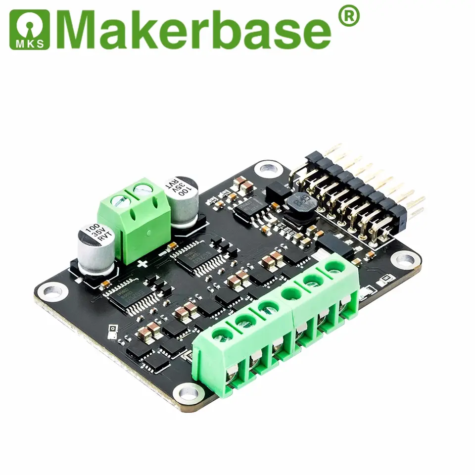 SimpleFOC Shield MKS DUAL FOC V3.2 BLDC servo stepper motor controller brushless motor driver board ESP32 develop card image 3