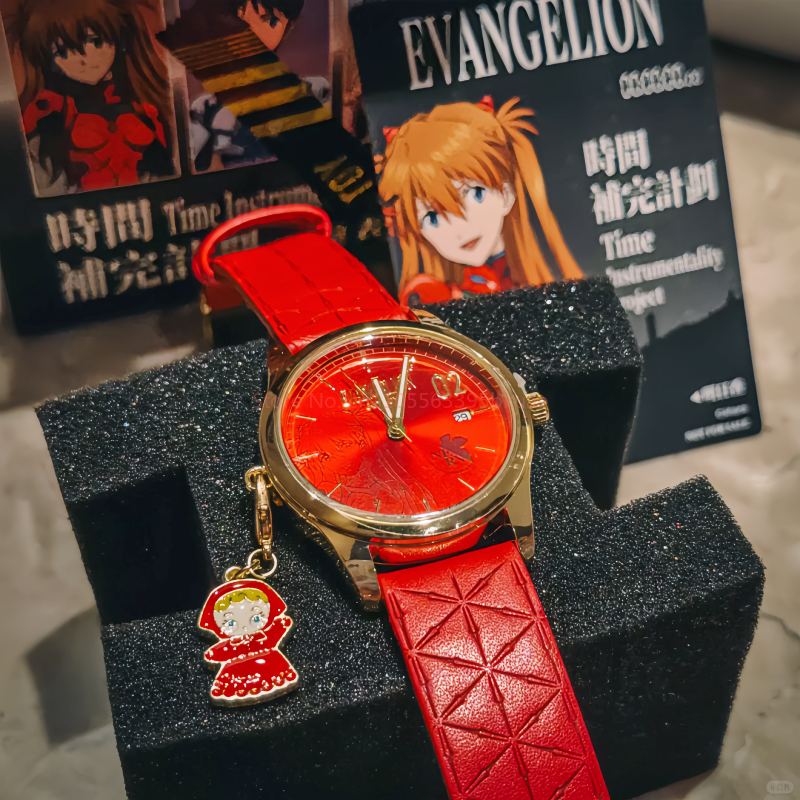 Original Boxfun Eva Evangelion The Final Mission Series Wrist Watch Blind Box Asuka Anime Peripheral Ornament Birthday Gifts Toy