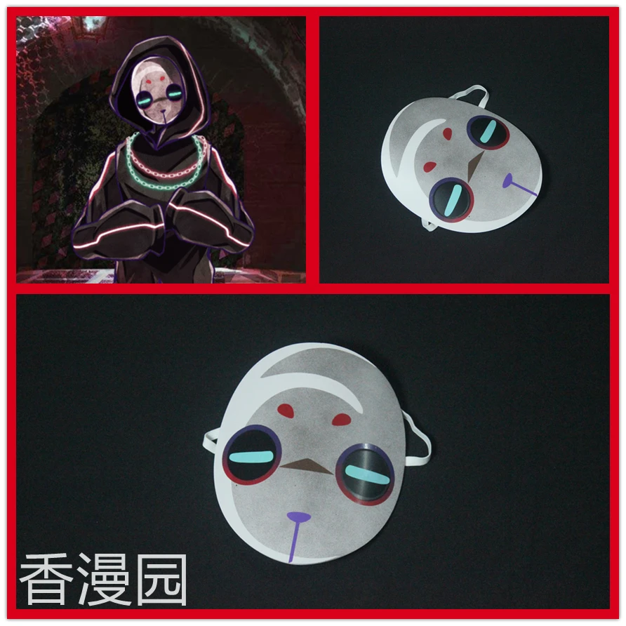 

Game EvePRojecT Vi Mask Cosplay Prop Halloween Carnival Fancy Party Cosplay Props Birthday Gifts