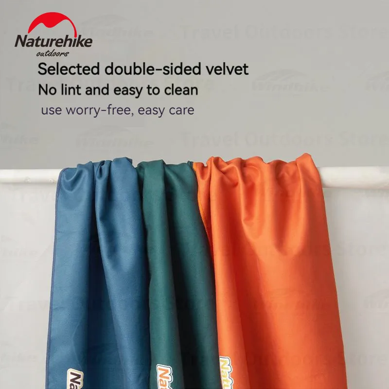 Naturehike Quick Dry Towel Body Hair Face Towels for Bath Beach Fitness Gym Sports Tourist Velvet Sided Composite Fibre Cloth 6