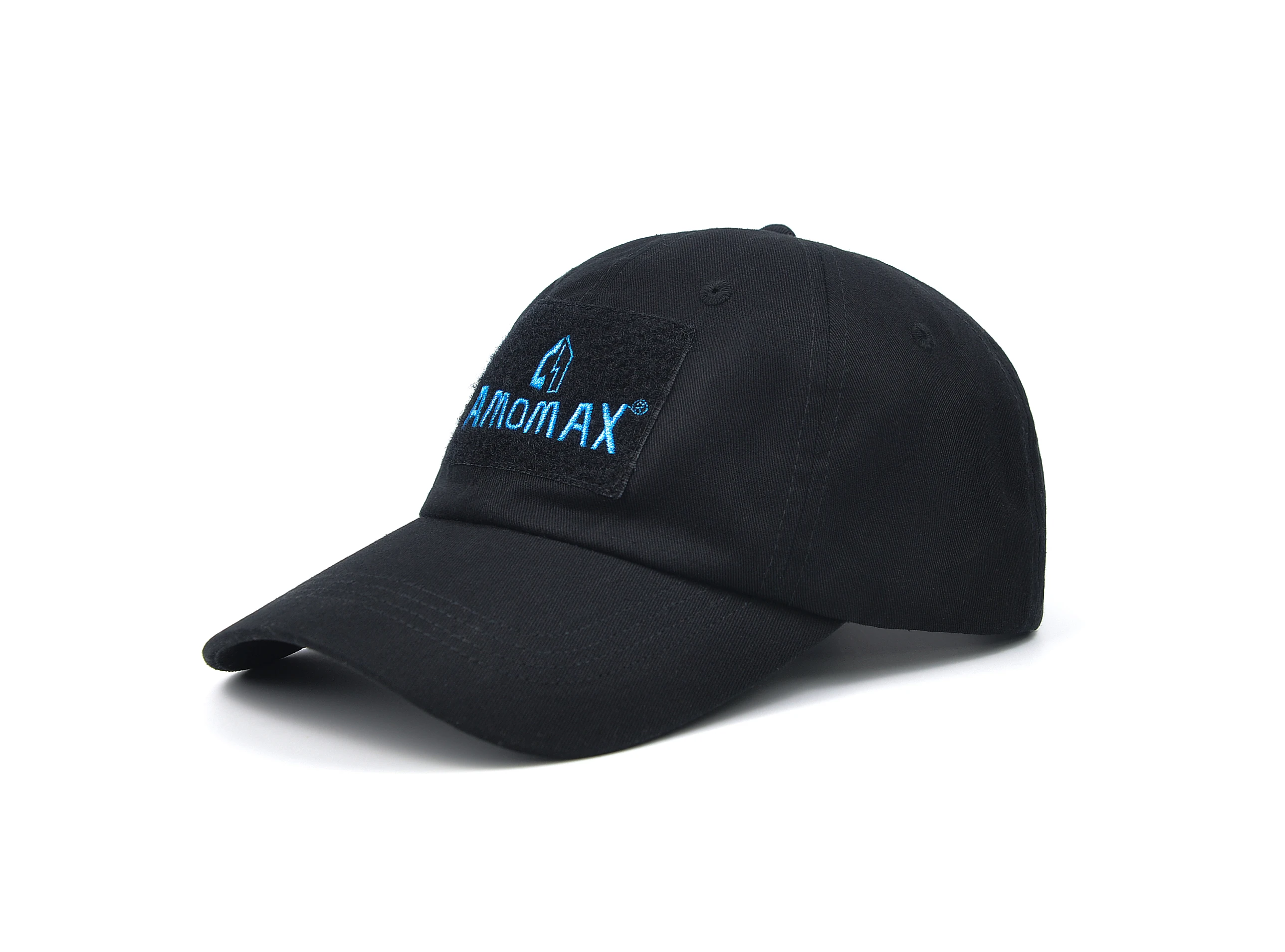 

AMOMAX-Adjustable Airsoft Black Hat, Outdoor Shooting Cap