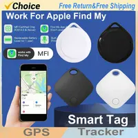 Smart Bluetooth GPS Tracker Works with Find My APP Anti Lose Reminder Device for Iphone Tag Replacement Locator MFI Rated 1