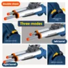 Soft Bullet Toy Gun，Double Barrel Toy Foam Blaster Double Shoot Toy Shotgun with Shell Ejection for Teen Christmas Birthday Gift 4