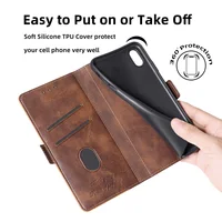 Portfel skrzynka dla Xiaomi Redmi 4 4A 5 5A 6 6A 7 7A 8 9 9C 9A uwaga 10 9S Poco X3 Pro M3 etui z klapką ze skóry książki telefon okładka magnes Coque 4