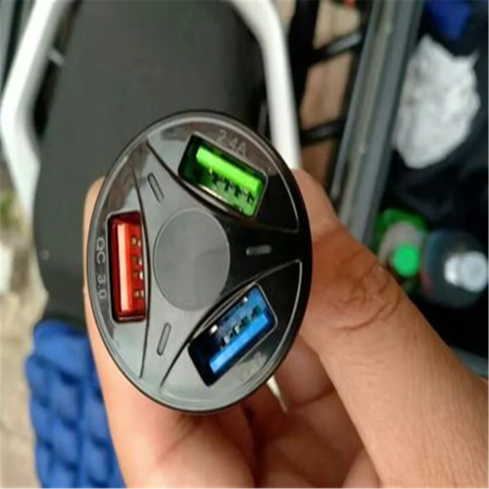 Car Charger USB Quick Charge Ports for Toyota corolla rav4 Yaris prius