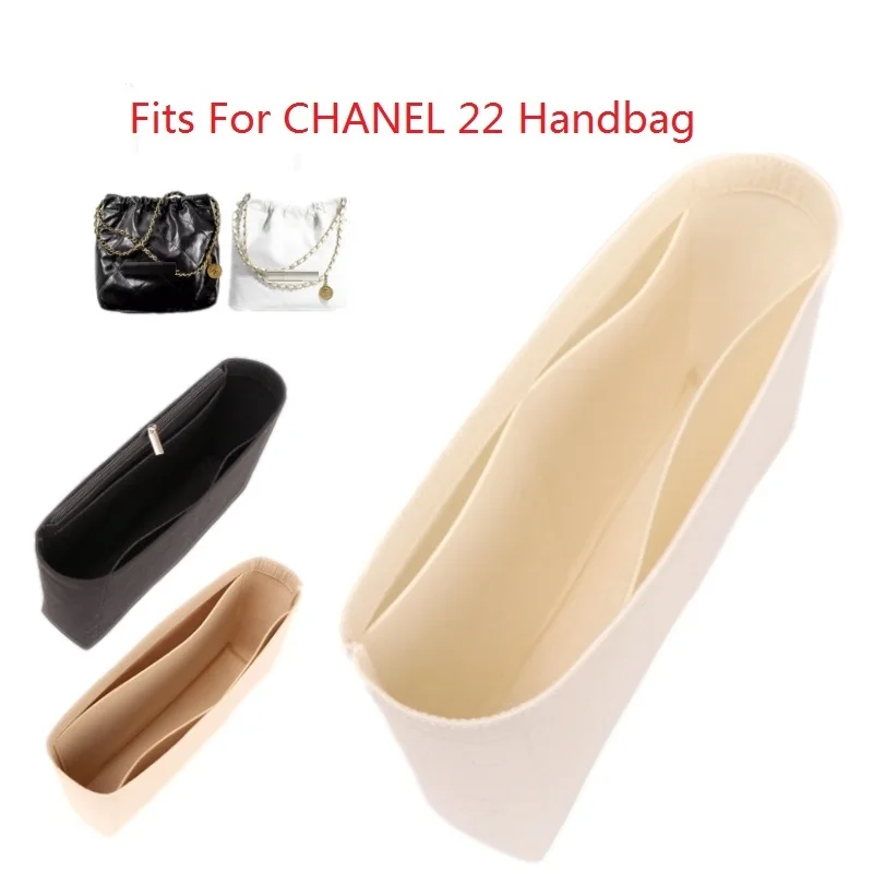 Fits For Chanel 22 Felt Insert Bag Organizer Makeup Bucket Luxury Handbag  Portable Base Shaper - AliExpress
