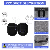 Storage Bag For Quest 3/2 VR Glasses, Tote Bag, Meta Quest3/2 Headset Protective Box Fitting Quest 2/Meta Quest 3 Storage Case - Image 3