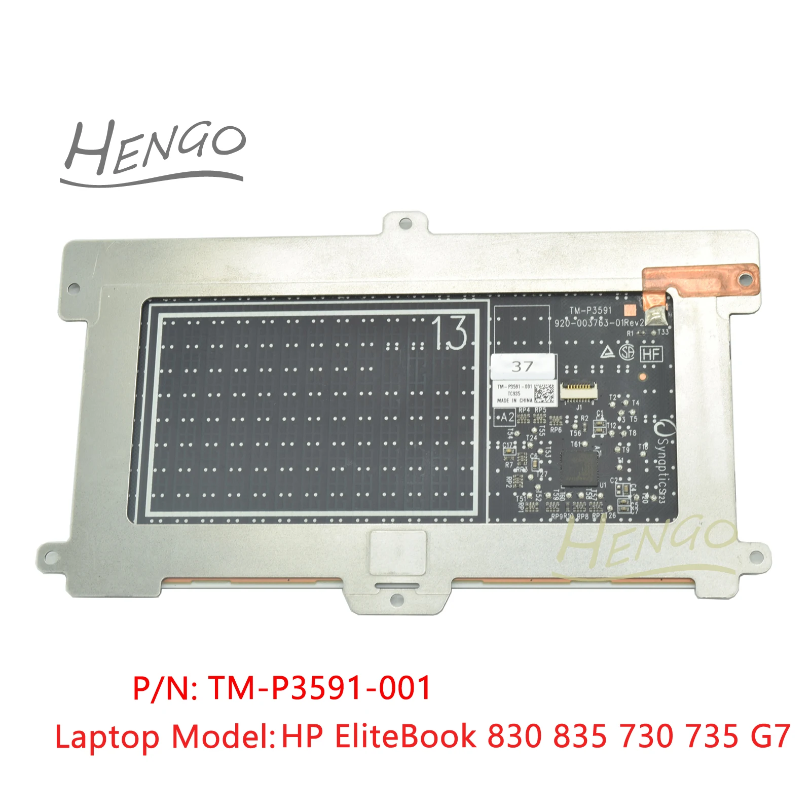 TM-P3591-001 Silver Original New For HP EliteBook 830 835 730 735 G7 Touchpad Trackpad Board
