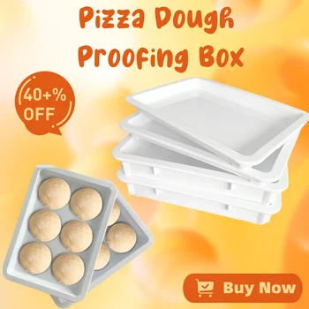 Caja para Leudar Masa de Pizza