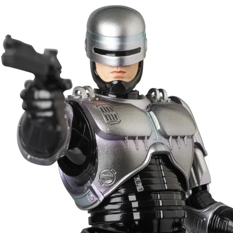 

Игрушка Medicom Mafex 1/12 Robocop 2 Классическая научная фантастика полный набор 6-дюймовая экшн-фигурка Коллекционная модель игрушки Декор подарок на день рождения