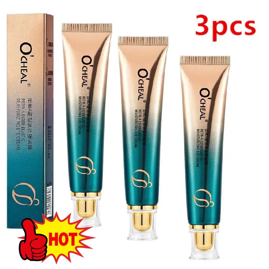 3pcs Anti-Wrinkle Eye Cream Fades Fine Lines Dark Circles Eye Serum Remove Eye Bags Puffiness Anti-Aging Firmness Eye Care eye cream anti wrinkle fades fine lines anti dark circles eye serum remove eye bags puffiness anti aging firmness eye care