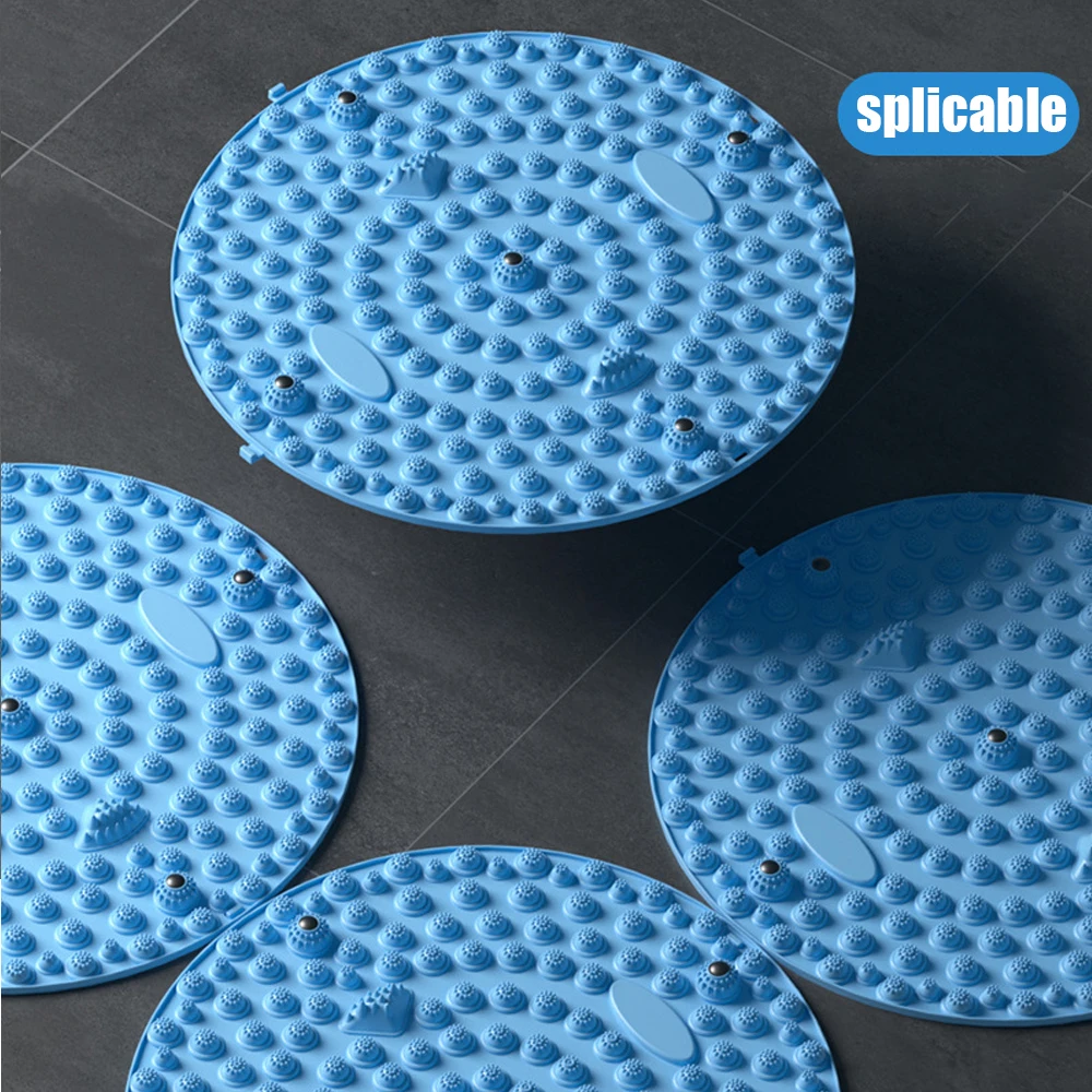 TPE Magnetic Foot Massage Pad Acupressure Yoga Mat Finger Pressure Point Board Muscle Relaxation Feet Care Tool Acupoint massage foot pad personal health care