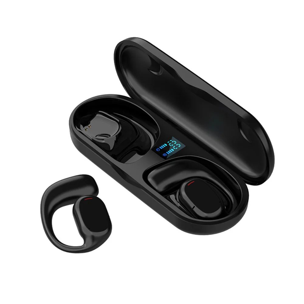 

Subwoofer Air Conduction Wireless 5.3 Earphone Hanging Ear Headphones Non-In-Ear Binaural Call Sports Headset