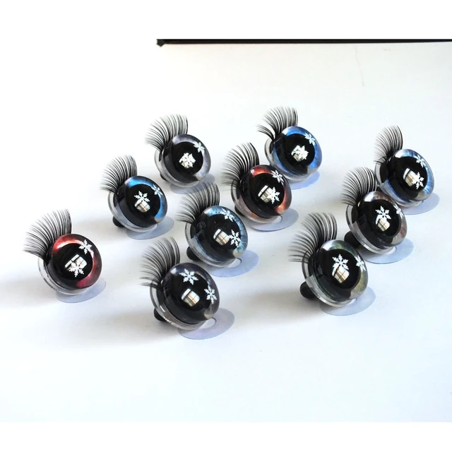 80pcs/lot 10-18mm mixed size safety eyes with white washer-each size 20pcs  - AliExpress