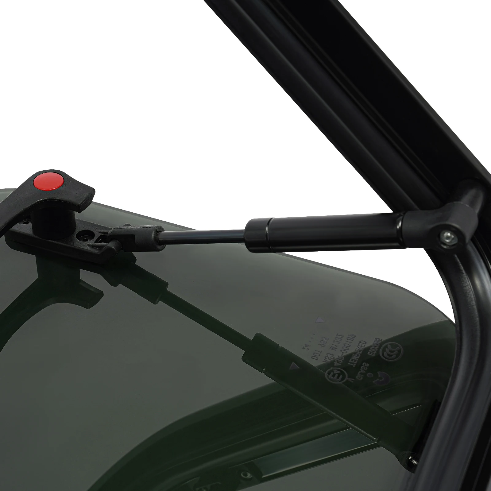 Premium-Sonnenschutz für Wohnmobile, herausziehbares Fenster, schwarzes Glas, für Wohnwagen, Wohnmobil, Anhänger, Belüftung, 70 x 30 cm – Detail 8