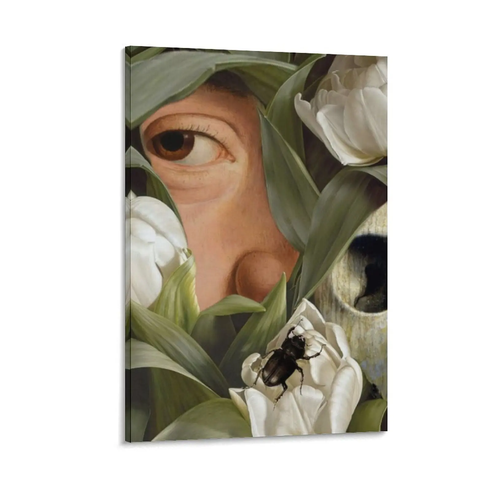 

POEM OF THE LAST HUMAN BEING Canvas Painting cute room decor wall decoration painting room decorations aesthetic