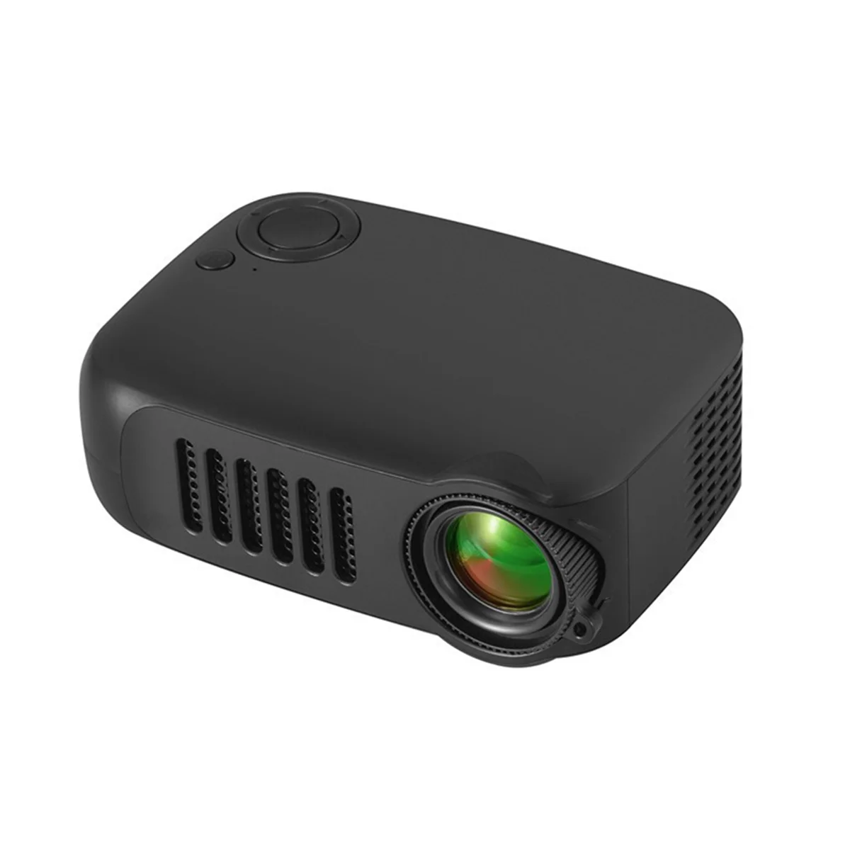 

Mini Projector Home Theater Portable 3D LED Video Projector Gaming Projector 4K 1080P Via HD Port Smart TV Box US-Plug A