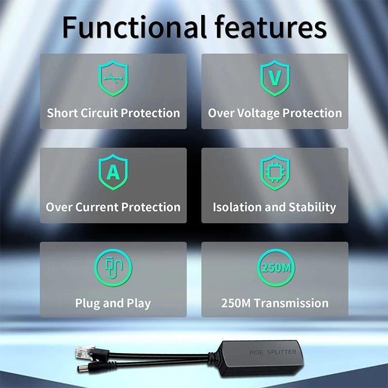 Рисунок 3 - POE-разъемы 48 В до 12 В