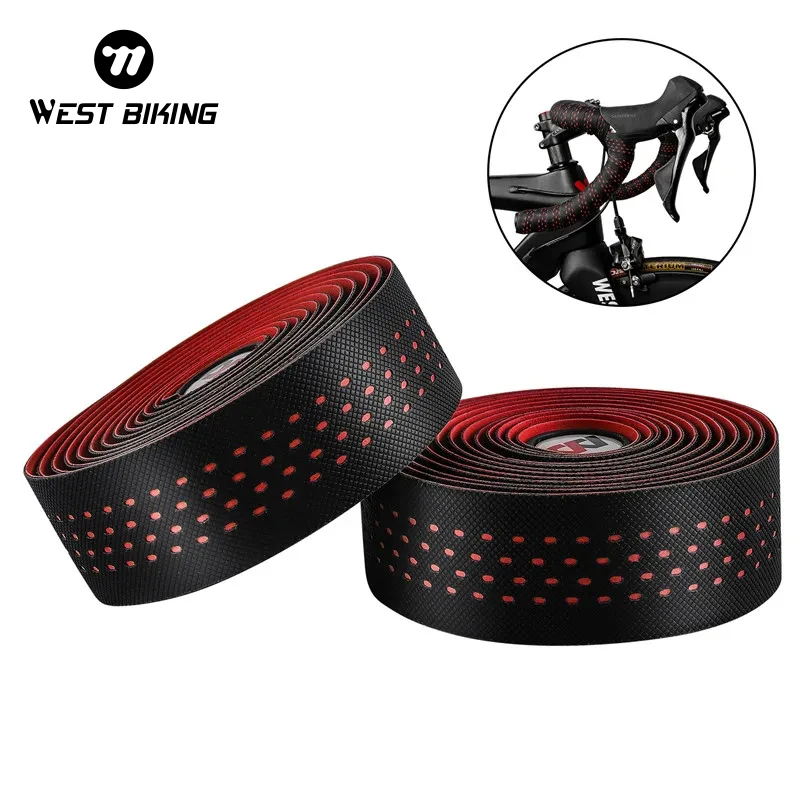Soft PU EVA Bicycle Bar Tapes Anti-slip Wear-resistant Road Bike Handlebar Tape 215cm Bike Handlebar Strape Bike Handlebar Tape Bicycle Handlebar Strap 1 Pair