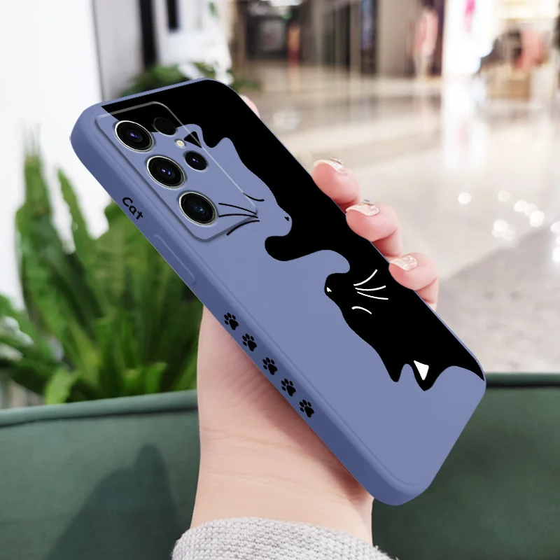 Adorable Hug Cat Phone Case Cover